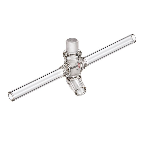 T Bore Stopcocks, Borosilicate Glass, Glass Key